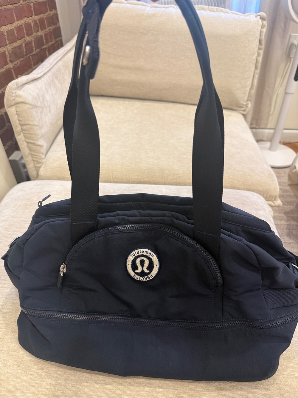 lululemon athletica Navy Travel Tote Bag